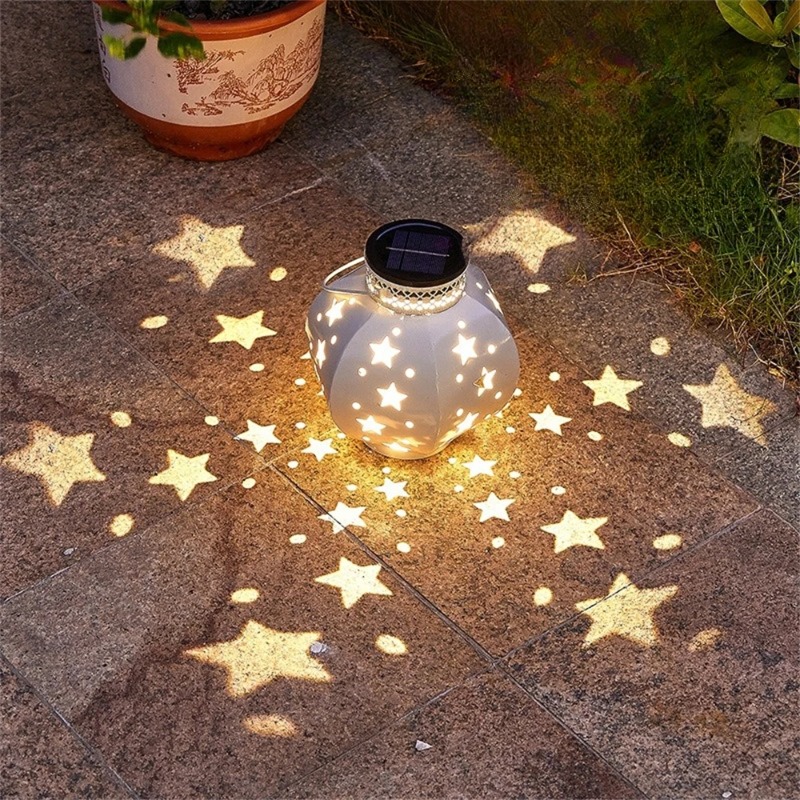 Outdoor Lighting Design - مصباح حديقة على شكل نجمة، أضواء