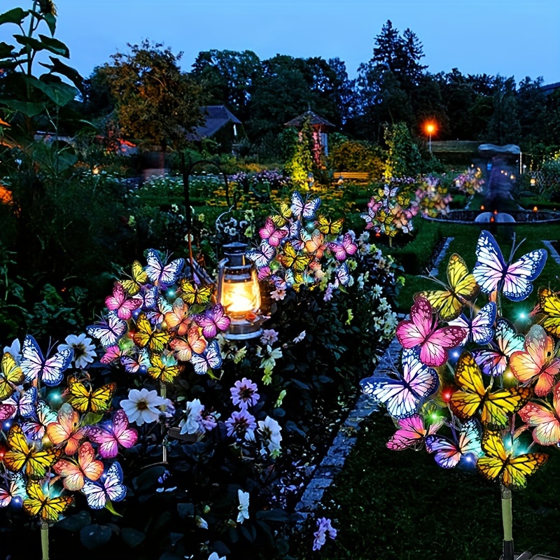 Outdoor Lighting Traditional - أضواء حديقة الفراشة LED بالطاقة الشمسية