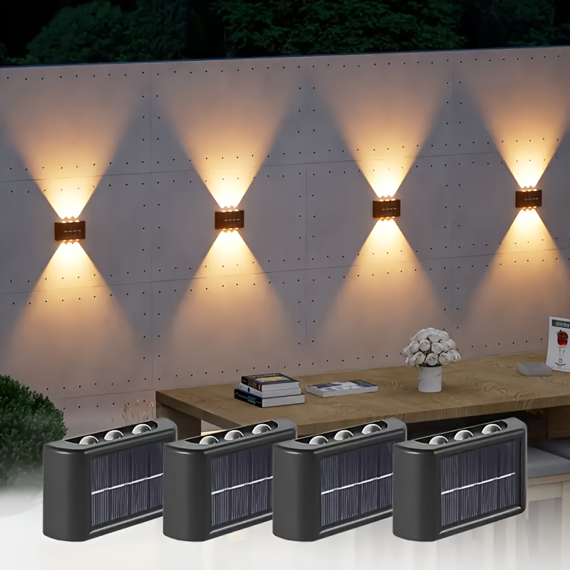 Outdoor Lighting Design - مصباح جداري شمسي LED خارجي مقاوم