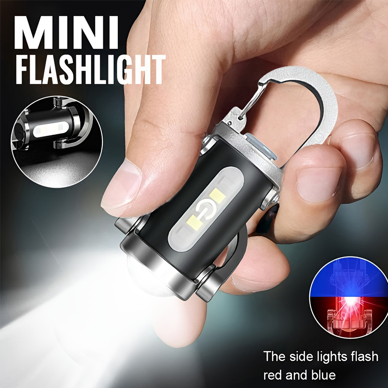 Outdoor Lighting Usa - مصباح يدوي صغير بسلسلة مفاتيح قابلة