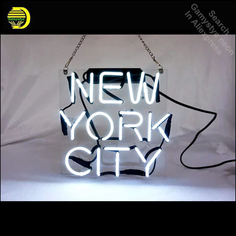 Outdoor Lighting New York - مدينة نيويورك النيون تزيين نافذة المنزل