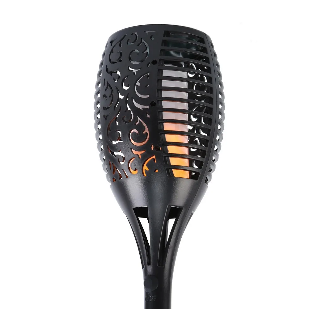 Fire Torch Solar - مصباح شمسي بتأثير اللهب مع 12