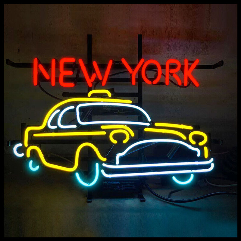 Outdoor Lighting New York - النيون ل نيويورك تاكسي النيون أنبوب
