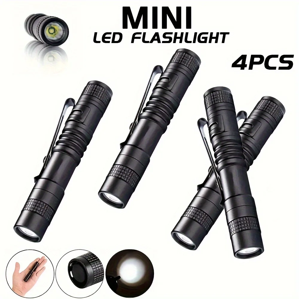 Outdoor Lighting Usa - 1-4 قطعة قلم LED صغير محمول
