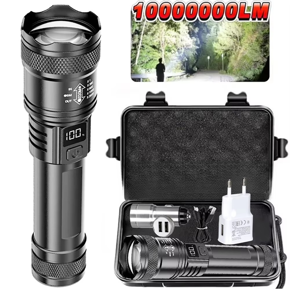 Outdoor Lighting Usa - مصباح يدوي LED قابل لإعادة الشحن
