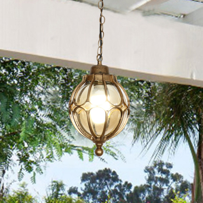 Outdoor Lighting Bronze - أضواء قلادة سوداء في الهواء الطلق