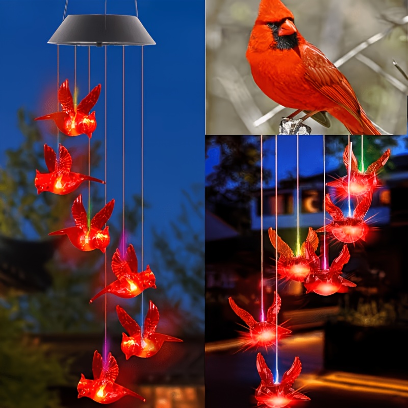 Outdoor Lighting Design - أضواء زينة على شكل طائر متوهج