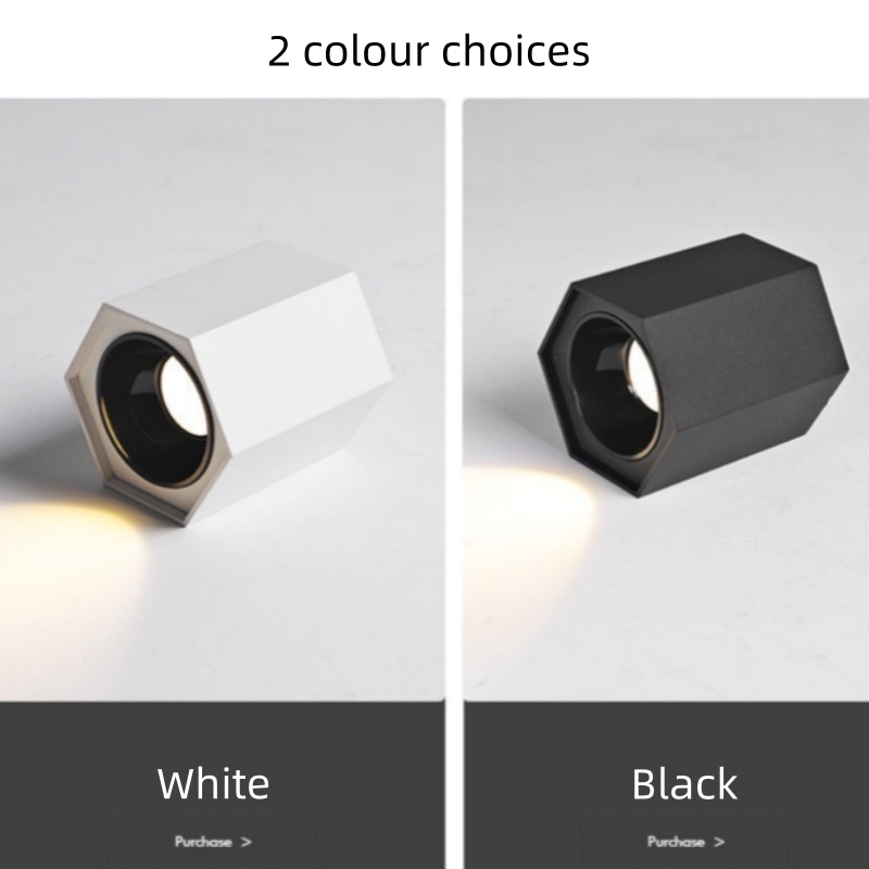 مصباح سبوت لايت LED بدون ثقوب  - مراجعة Outdoor Lighting For Store وسعره