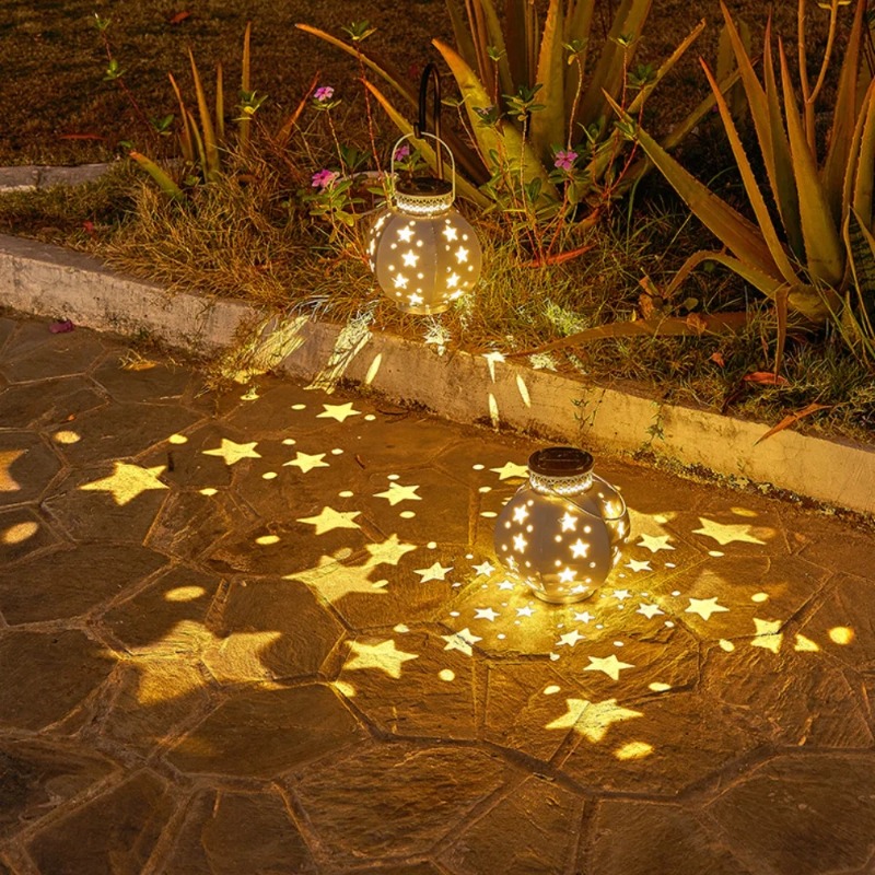 مصباح حديقة على شكل نجمة، أضوا - مراجعة Outdoor Lighting Design وسعره