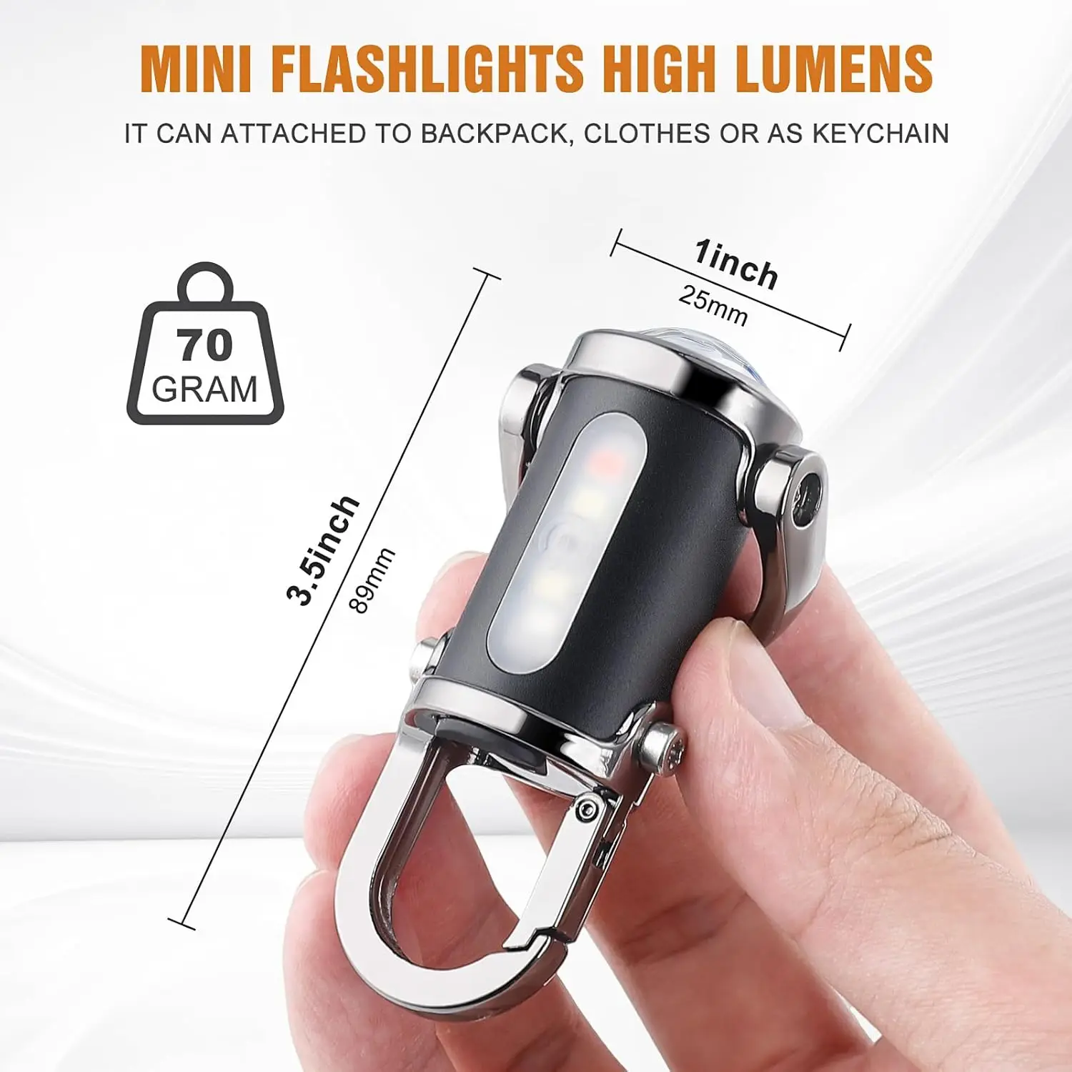 مصباح يدوي صغير بسلسلة مفاتيح  - مراجعة Outdoor Lighting Usa وسعره