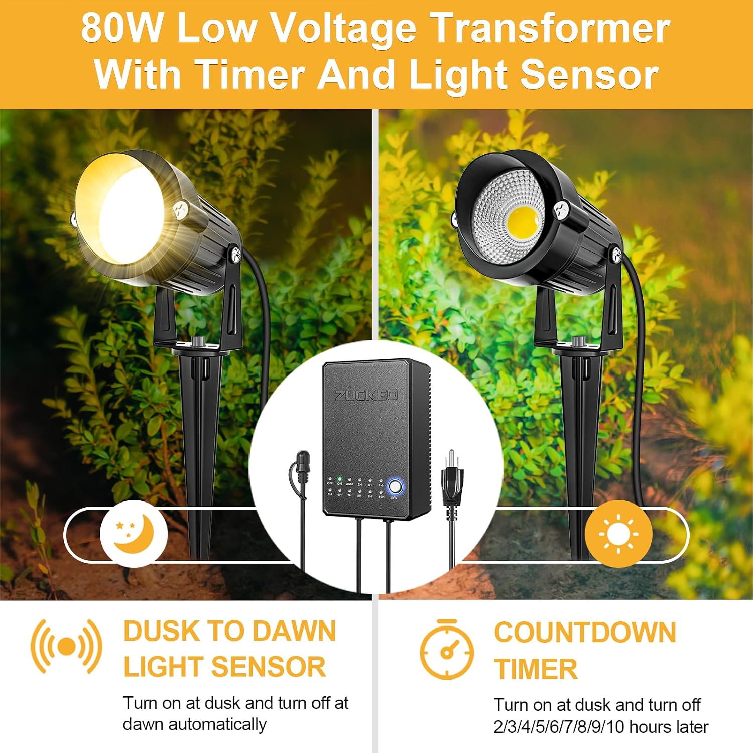 مجموعة إضاءة المناظر الطبيعية  - مراجعة Outdoor Lighting Kit With Transformer وسعره