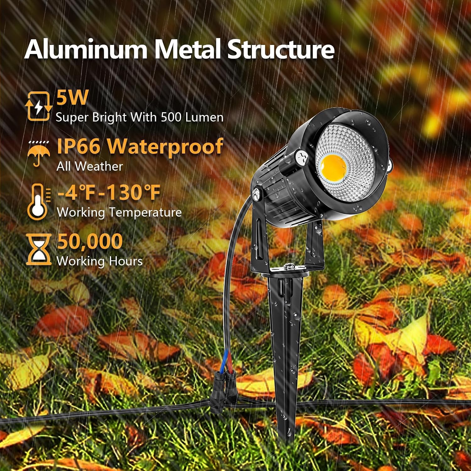 مجموعة إضاءة المناظر الطبيعية  - مراجعة Outdoor Lighting Kit With Transformer وسعره
