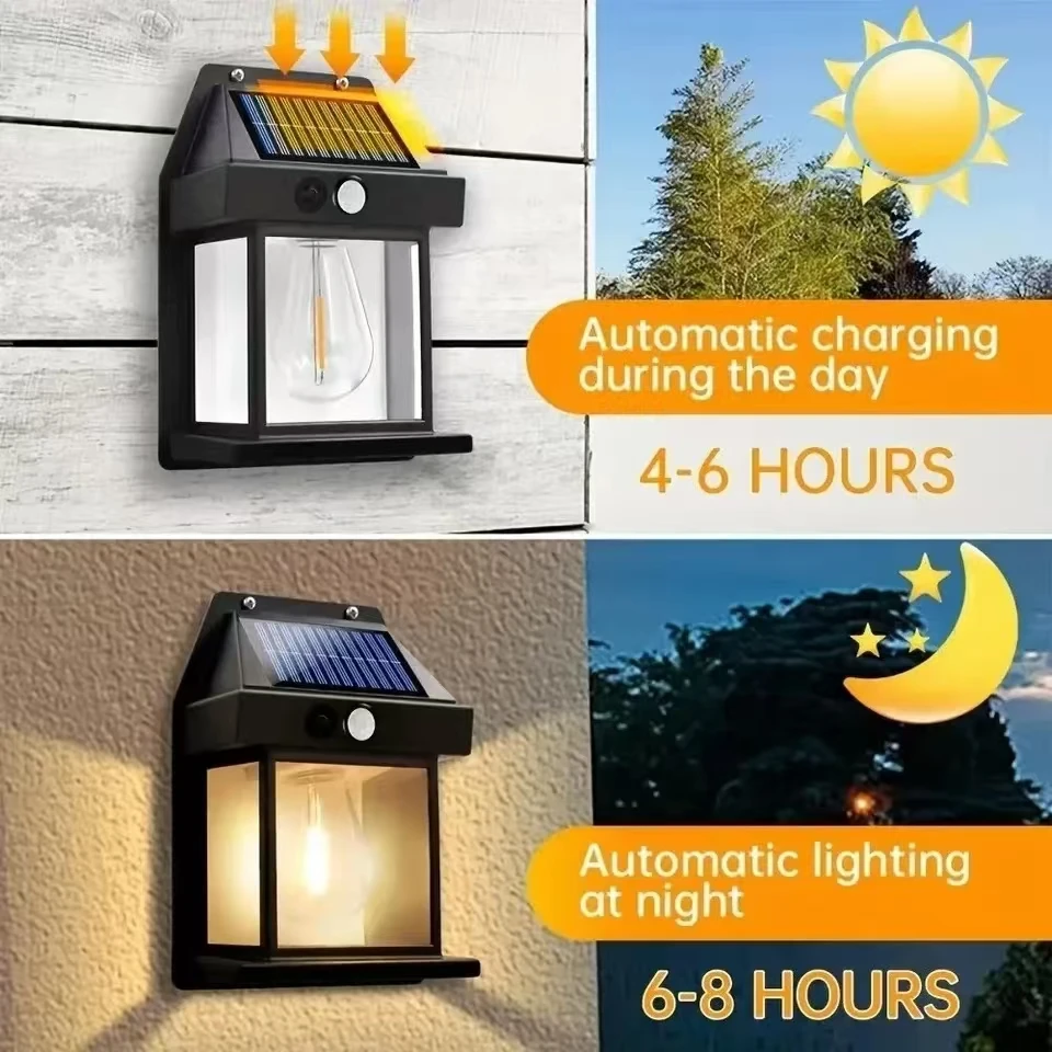 مصباح جداري خارجي يعمل بالطاقة - مراجعة Outdoor Lighting Traditional وسعره