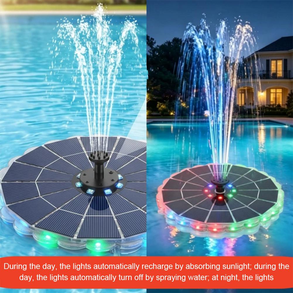 طقم مضخة نافورة شمسية خارجية ب - مراجعة Outdoor Lighting Traditional وسعره