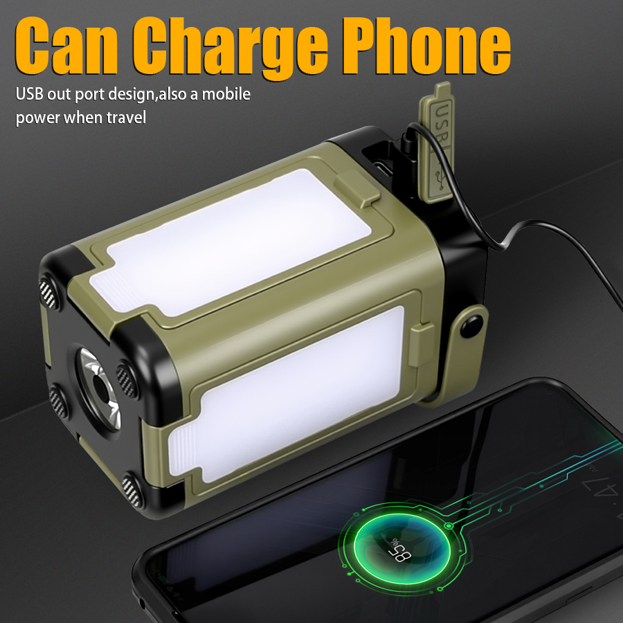 المحمولة LED الشمسية التخييم م - مراجعة Fire Torch Solar وسعره