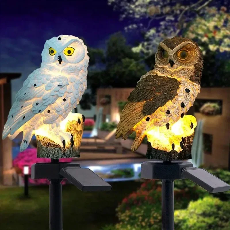 تمثال بومة يعمل بالطاقة الشمسي - مراجعة Outdoor Lighting Design وسعره