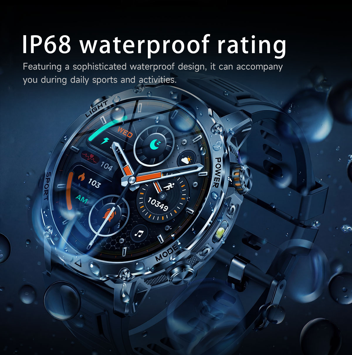 ساعة ذكية رجالية جديدة عالية ا - مراجعة Outdoor Lighting Ip Rating وسعره