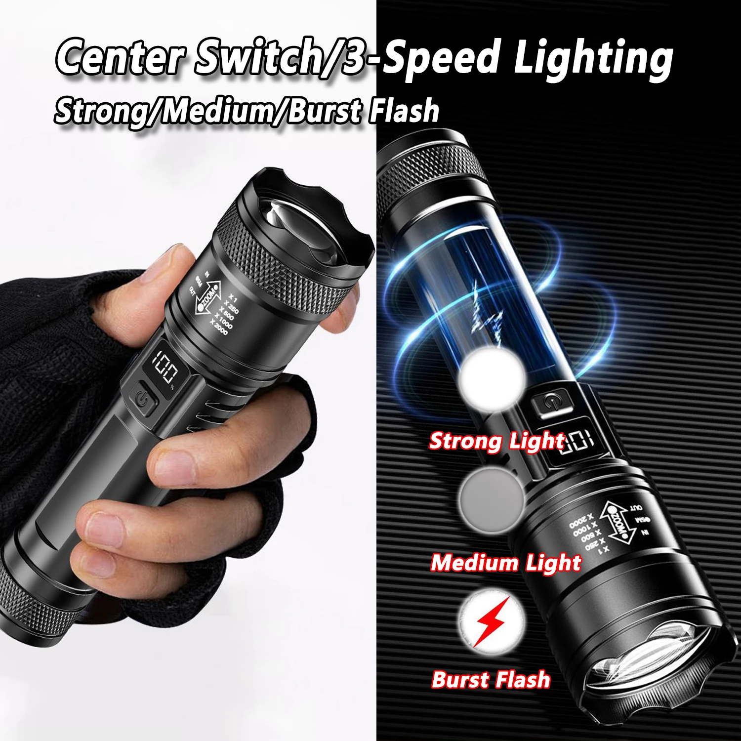 مصباح LED فائق السطوع مصباح يد - مراجعة Outdoor Lighting Usa وسعره