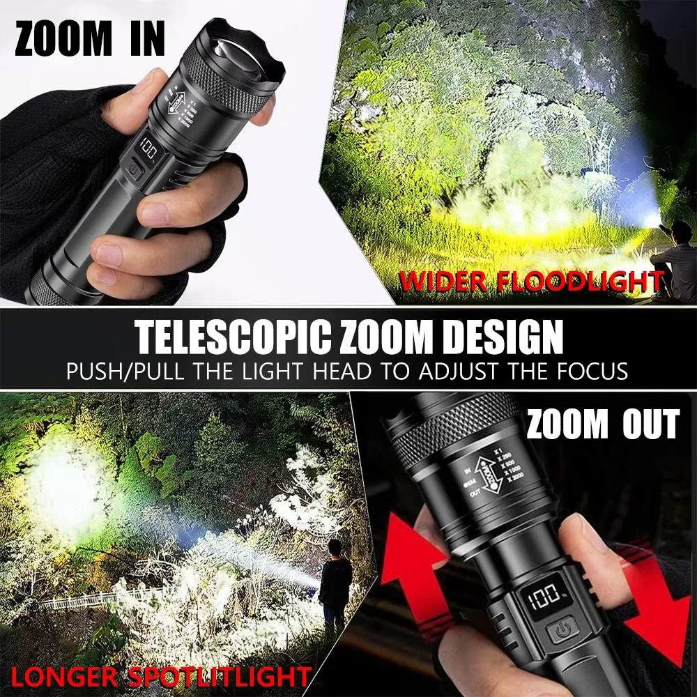 مصباح يدوي LED قابل لإعادة الش - مراجعة Outdoor Lighting Usa وسعره