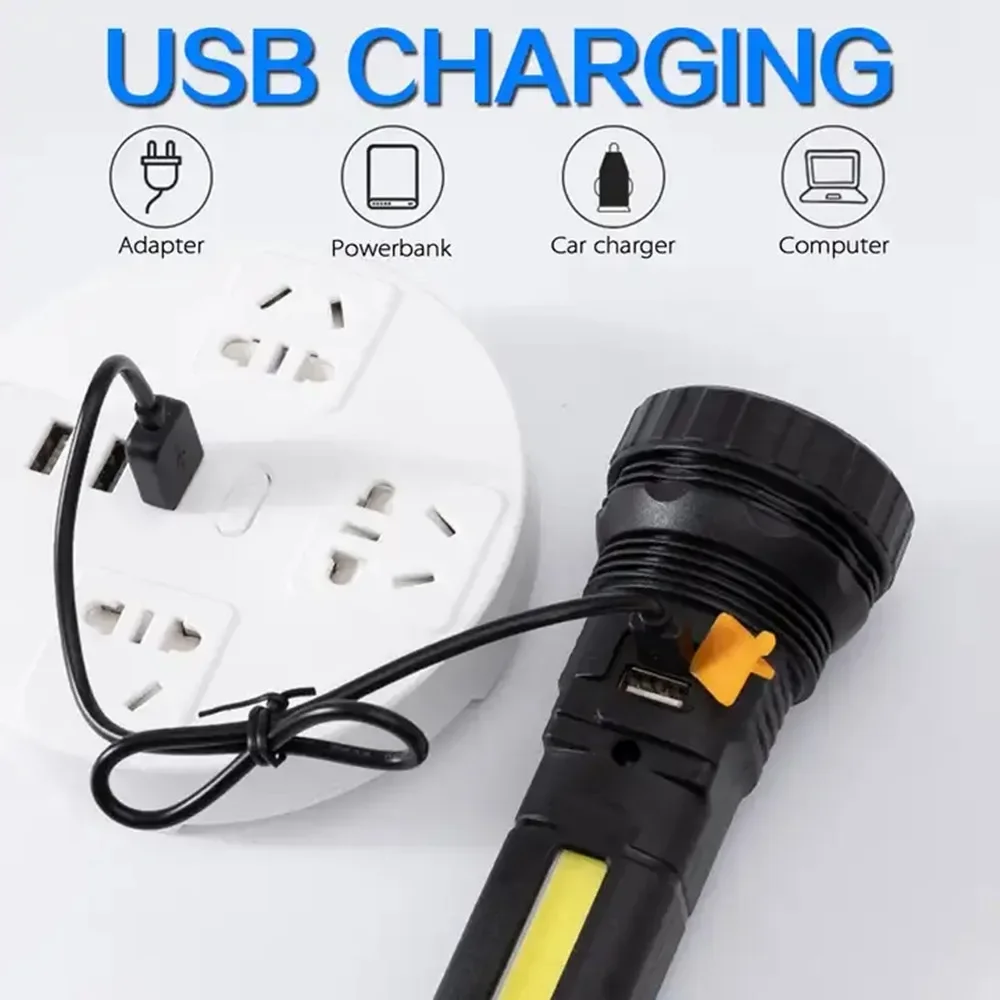مصباح يدوي LED شمسي متعدد الوظ - مراجعة Outdoor Lighting Usa وسعره