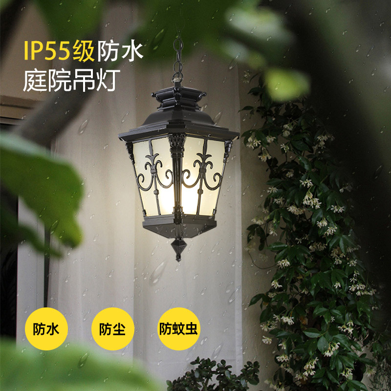 أضواء قلادة الشرفة الخارجية ال - مراجعة Outdoor Lighting Bronze وسعره