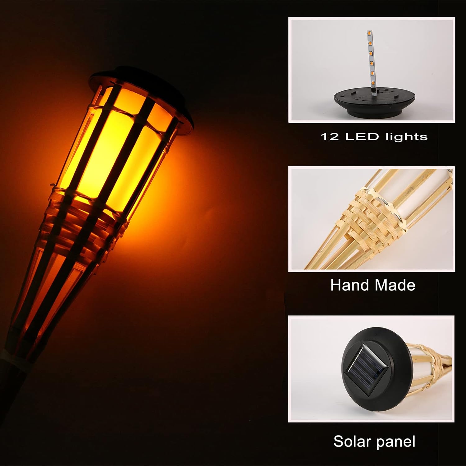 مصابيح شمسية مقاومة للماء من ا - مراجعة Fire Torch Solar وسعره
